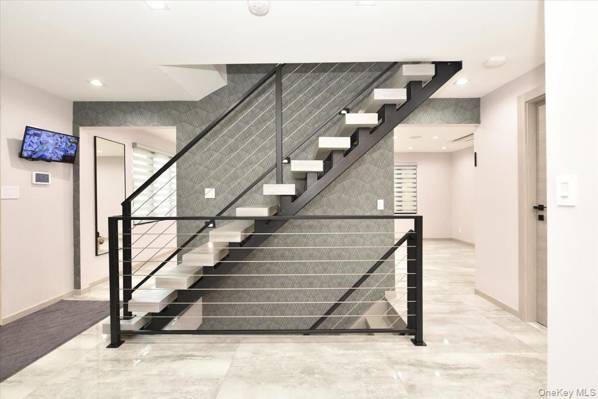 Interior, Marble, Recessed Lighting