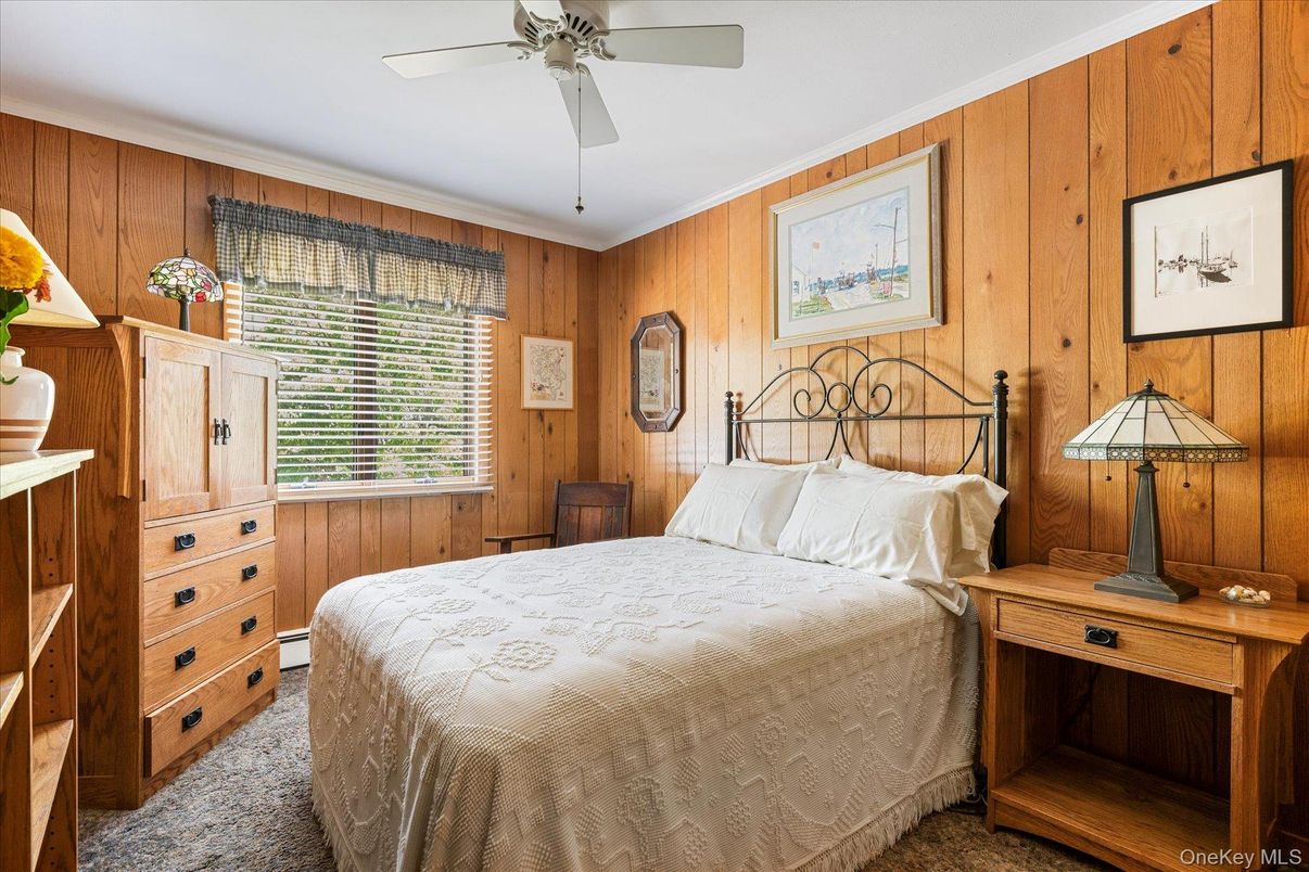 Bedroom, Interior, Wooden Walls