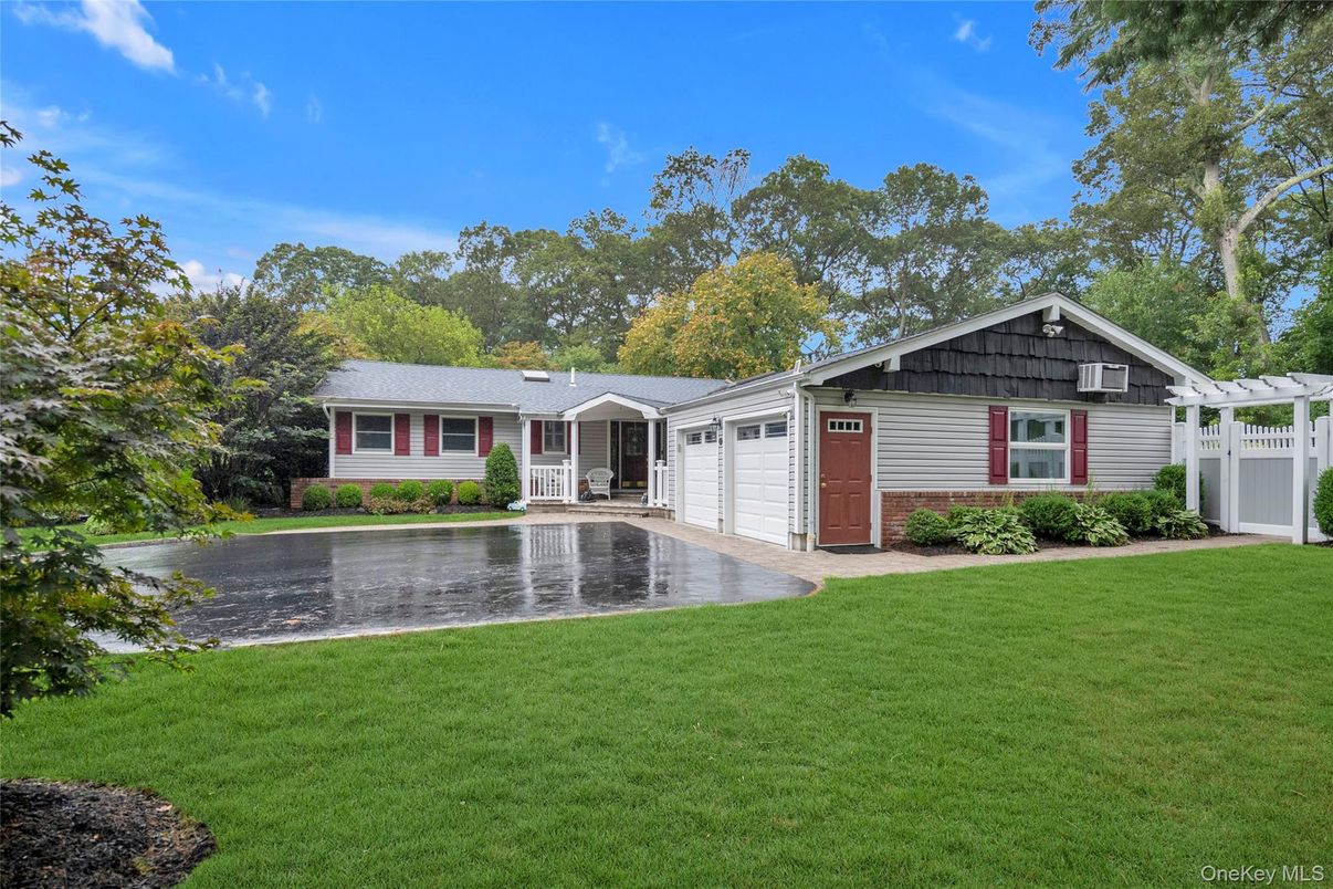 Attached, Backyard, Exterior, Facade, Ranch