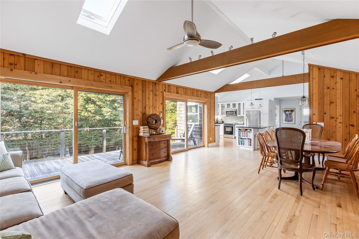 Dining room, Interior, Kitchen, Wooden Beams, Wood Texture Flooring, Wooden Walls