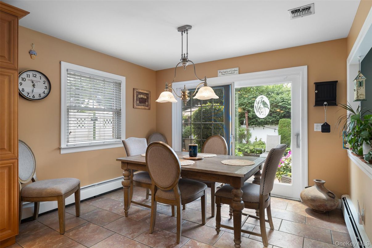 Dining room, Interior, Pendant Lights