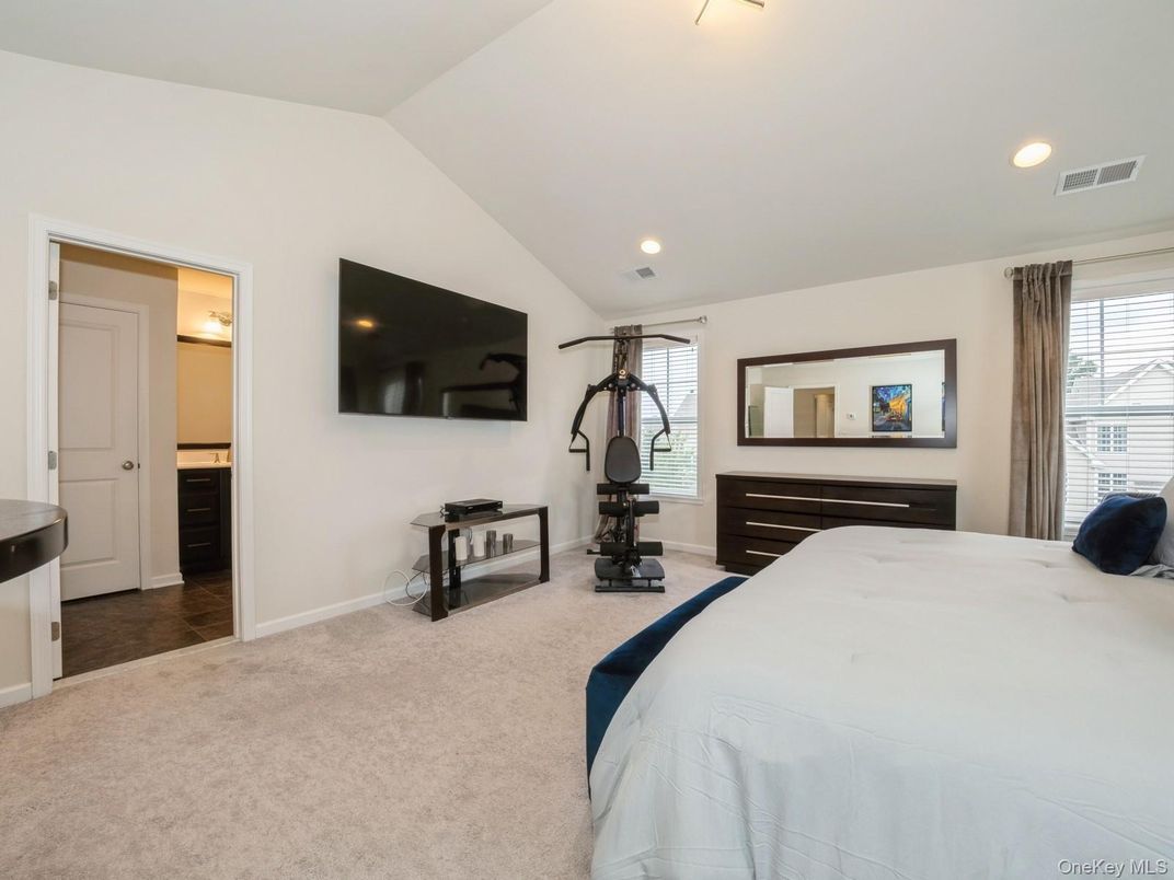 Bedroom, Fitness Equipment, Interior, Recessed Lighting