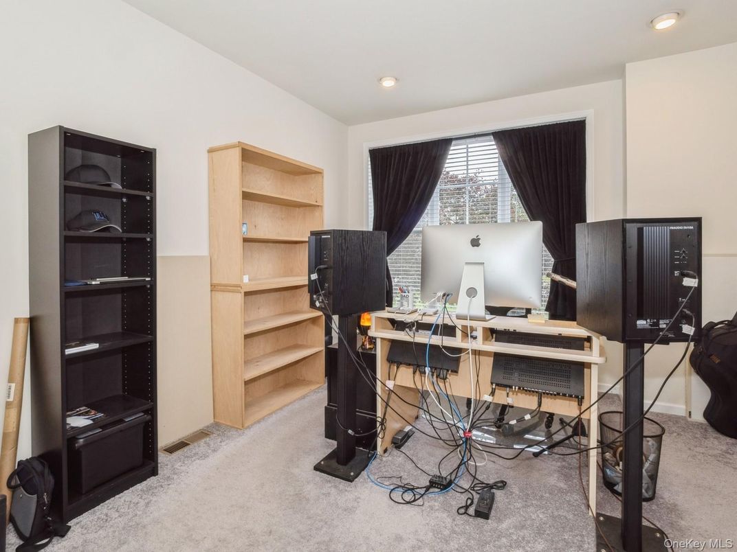 Home Office, Interior, Recessed Lighting