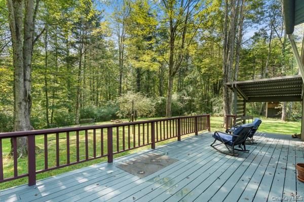 Backyard, Exterior, Wood Texture Flooring