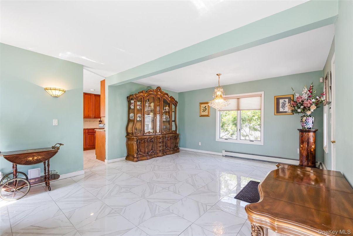 Chandelier, Interior, Kitchen, Marble