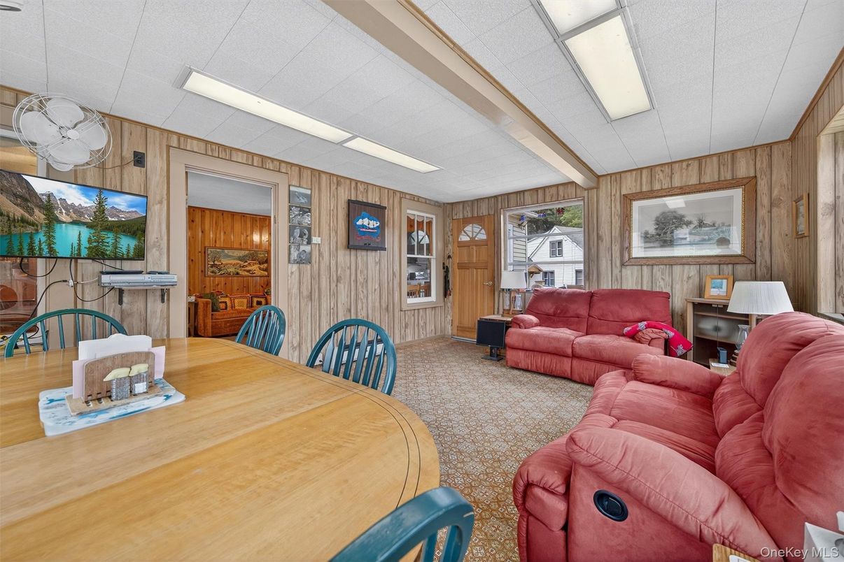 Dining room, Interior, Living room, Wooden Walls