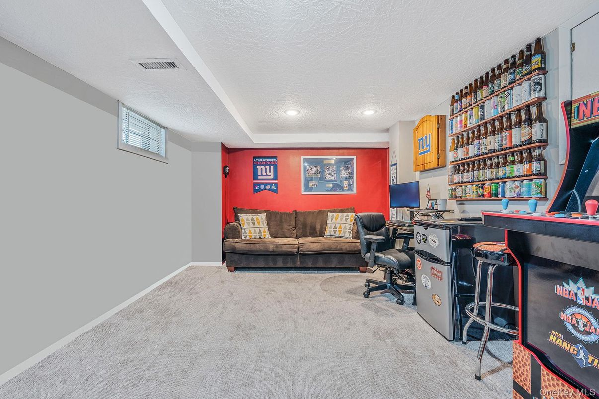 Home Office, Interior, Recessed Lighting