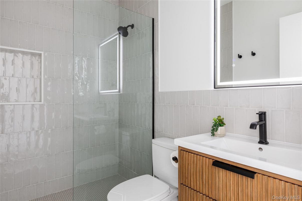 Bathroom, Glass Shower, Interior