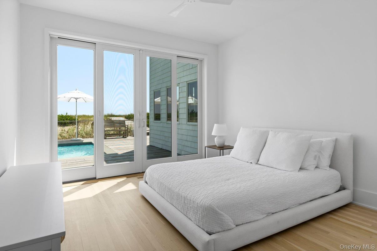 Bedroom, Interior, Water, Wood Texture Flooring