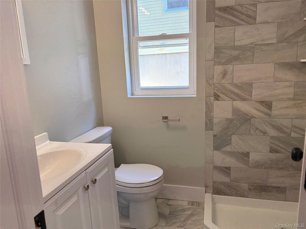 Bathroom, Glass Shower, Interior, Marble