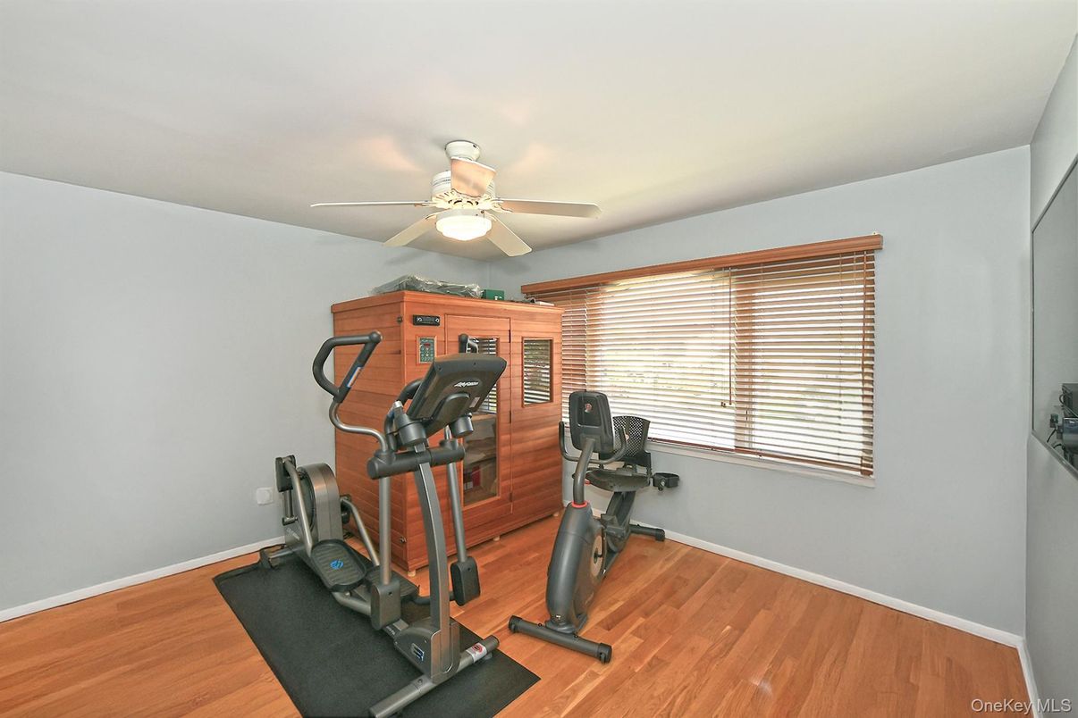 Fitness Equipment, Interior, Wood Texture Flooring