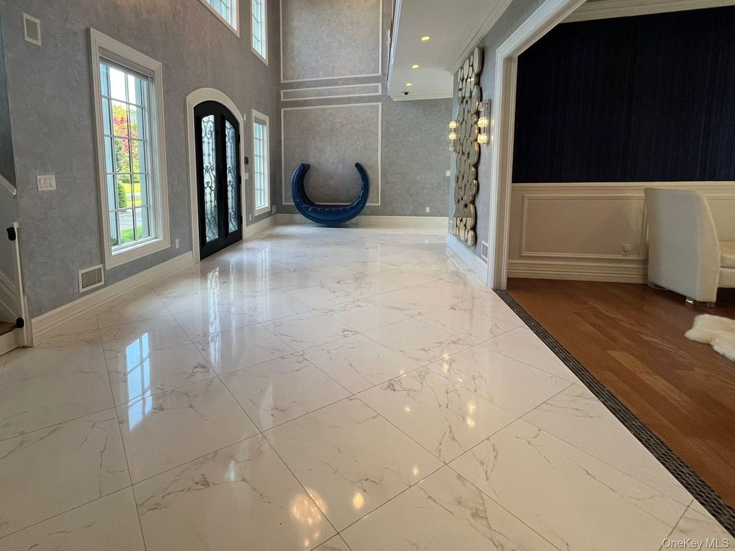 Interior, Marble, Recessed Lighting