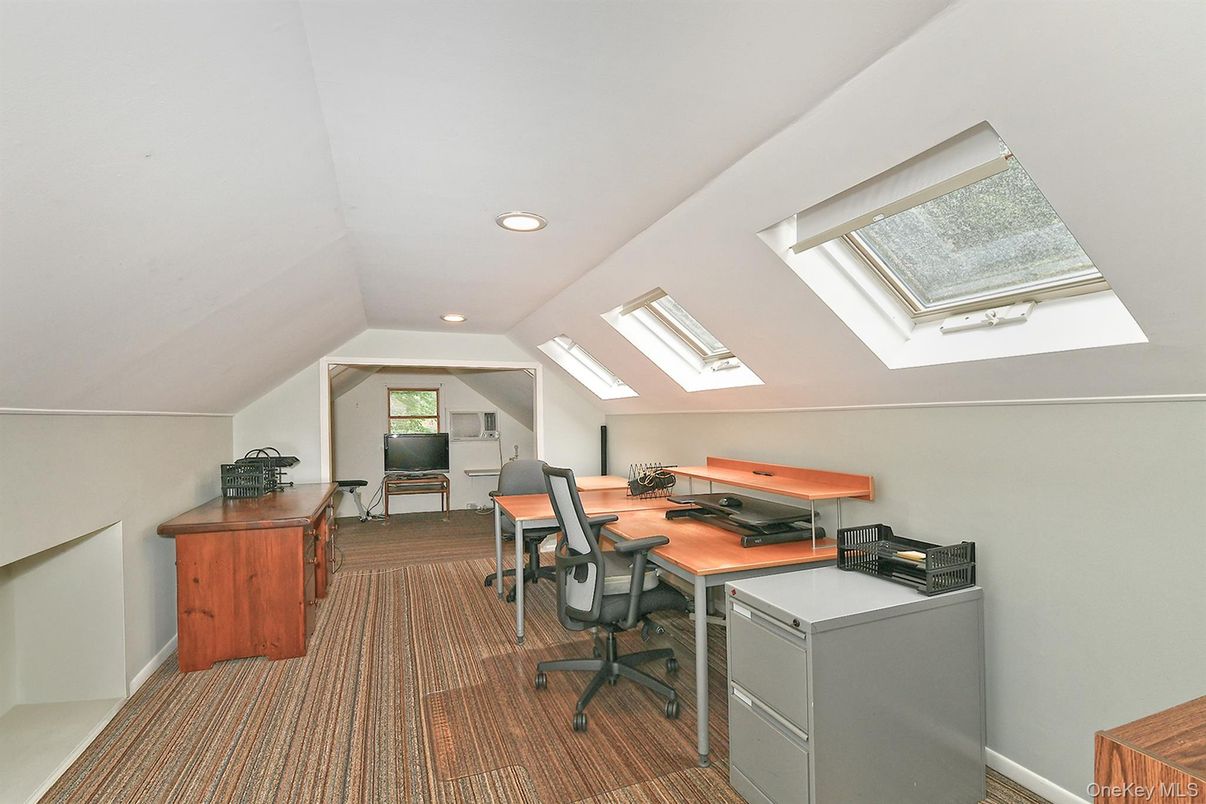 Home Office, Interior, Recessed Lighting