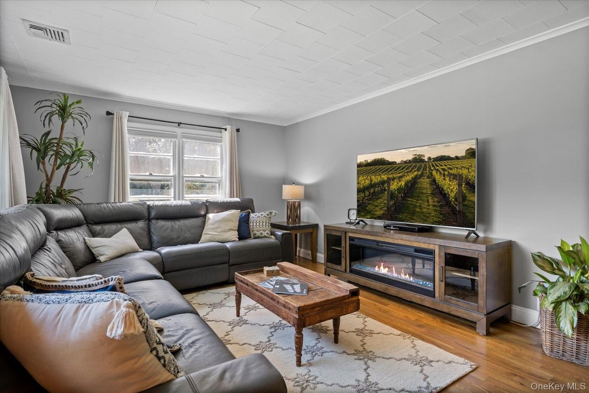 Fireplace, Interior, Living room, Wood Texture Flooring