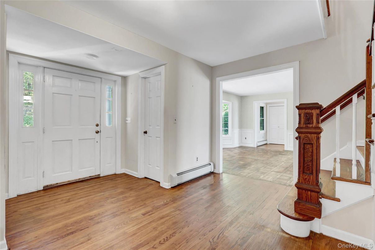 Empty room, Interior, Wood Texture Flooring