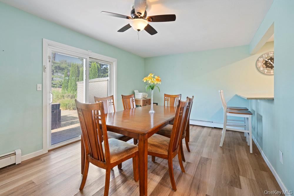 Dining room, Interior, Wood Texture Flooring