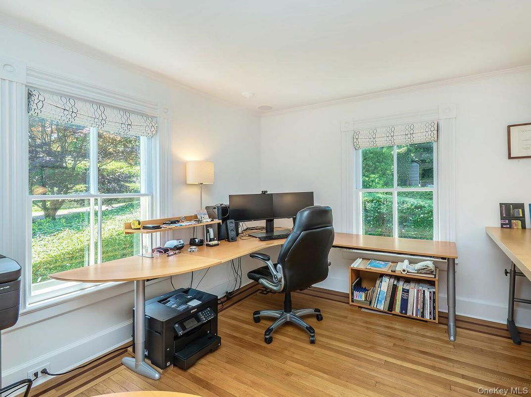 Home Office, Interior, Wood Texture Flooring
