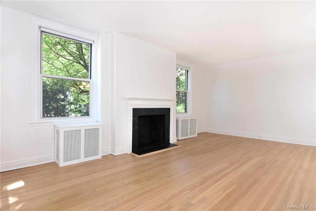Empty room, Fireplace, Interior, Wood Texture Flooring