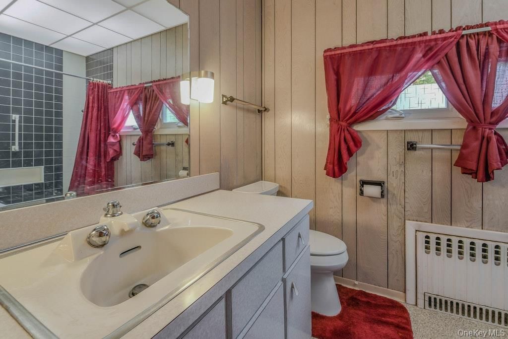 Bathroom, Interior, Wooden Walls