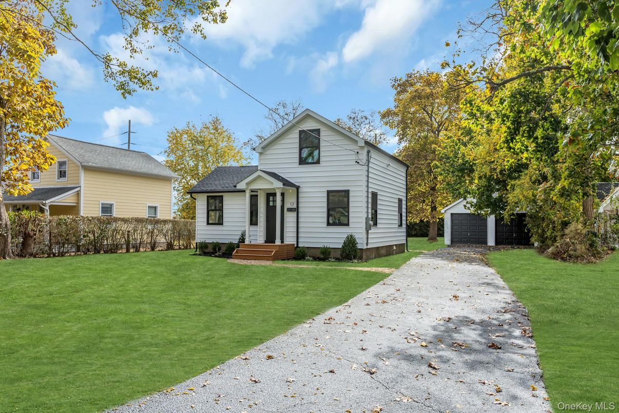 Backyard, Detached Garage, Exterior, Facade, Farmhouse