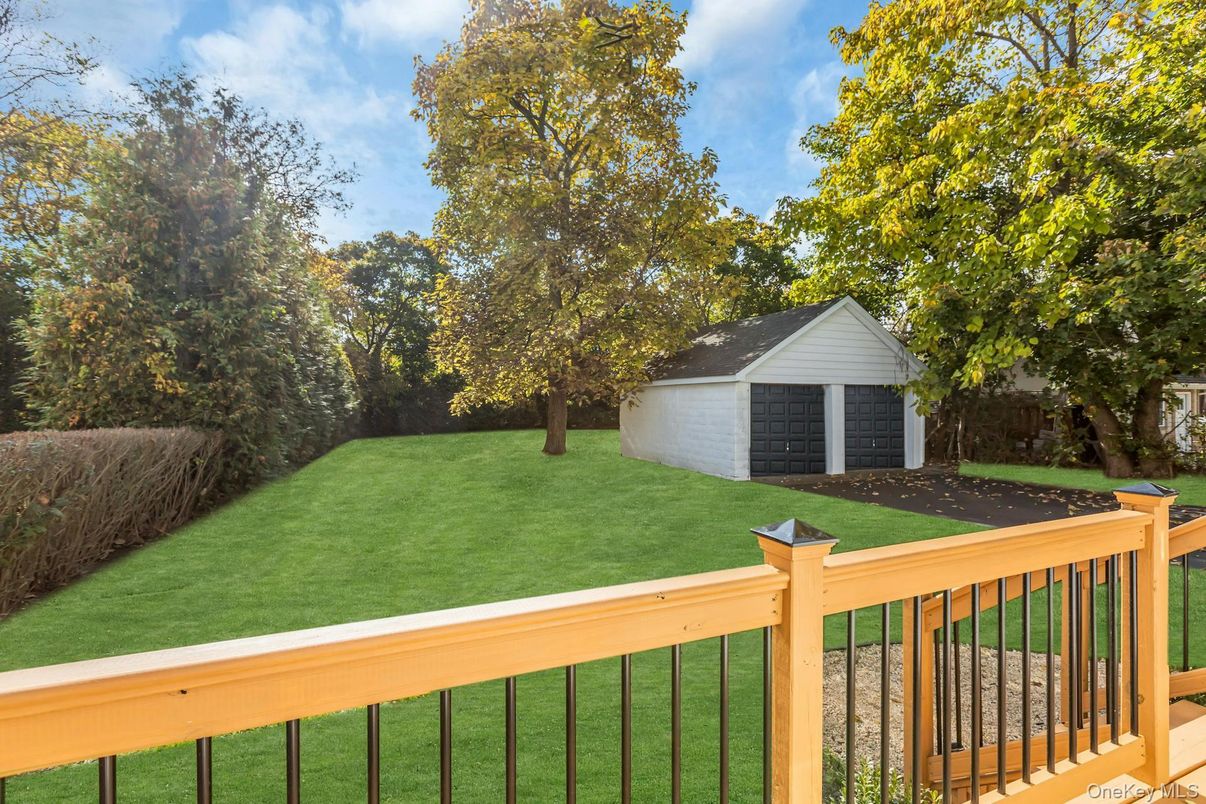 Backyard, Detached Garage, Exterior