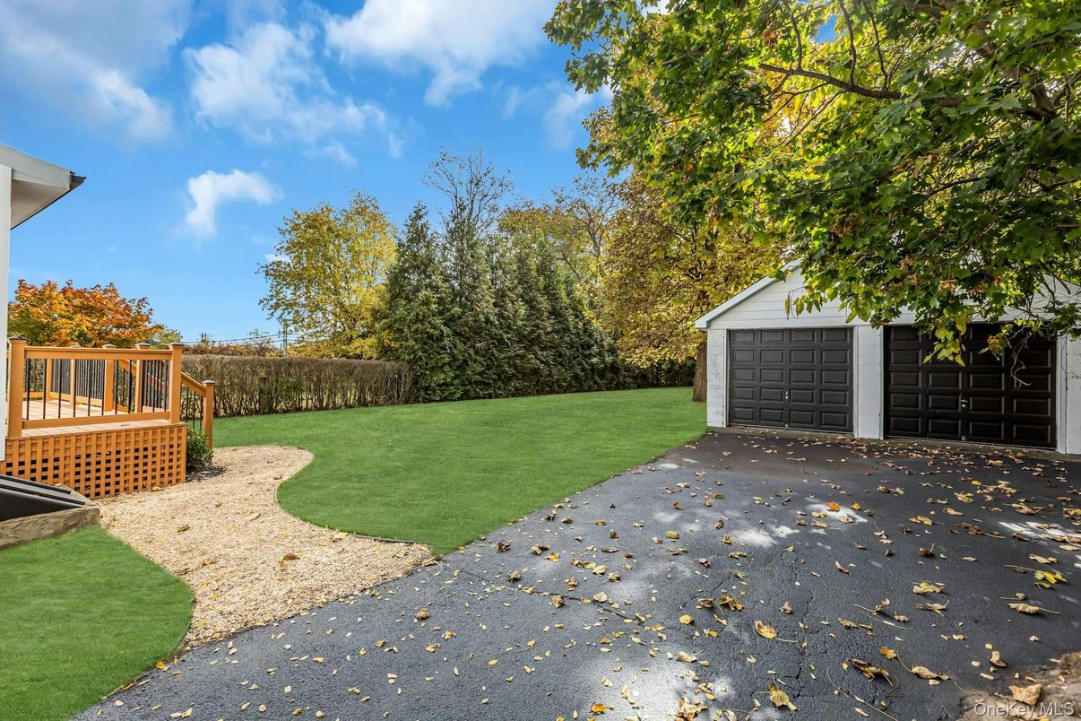 Backyard, Detached Garage, Exterior