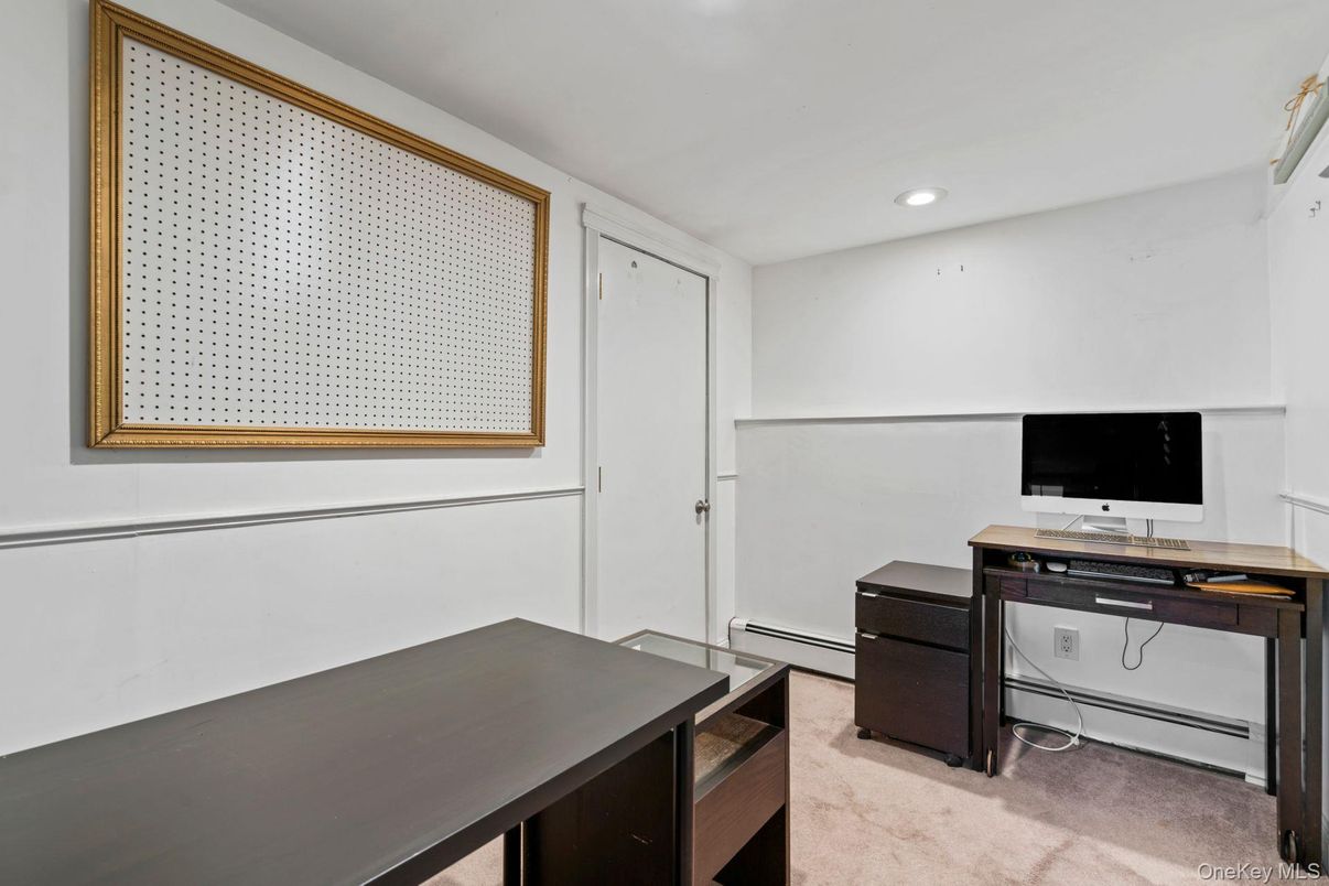 Home Office, Interior, Recessed Lighting