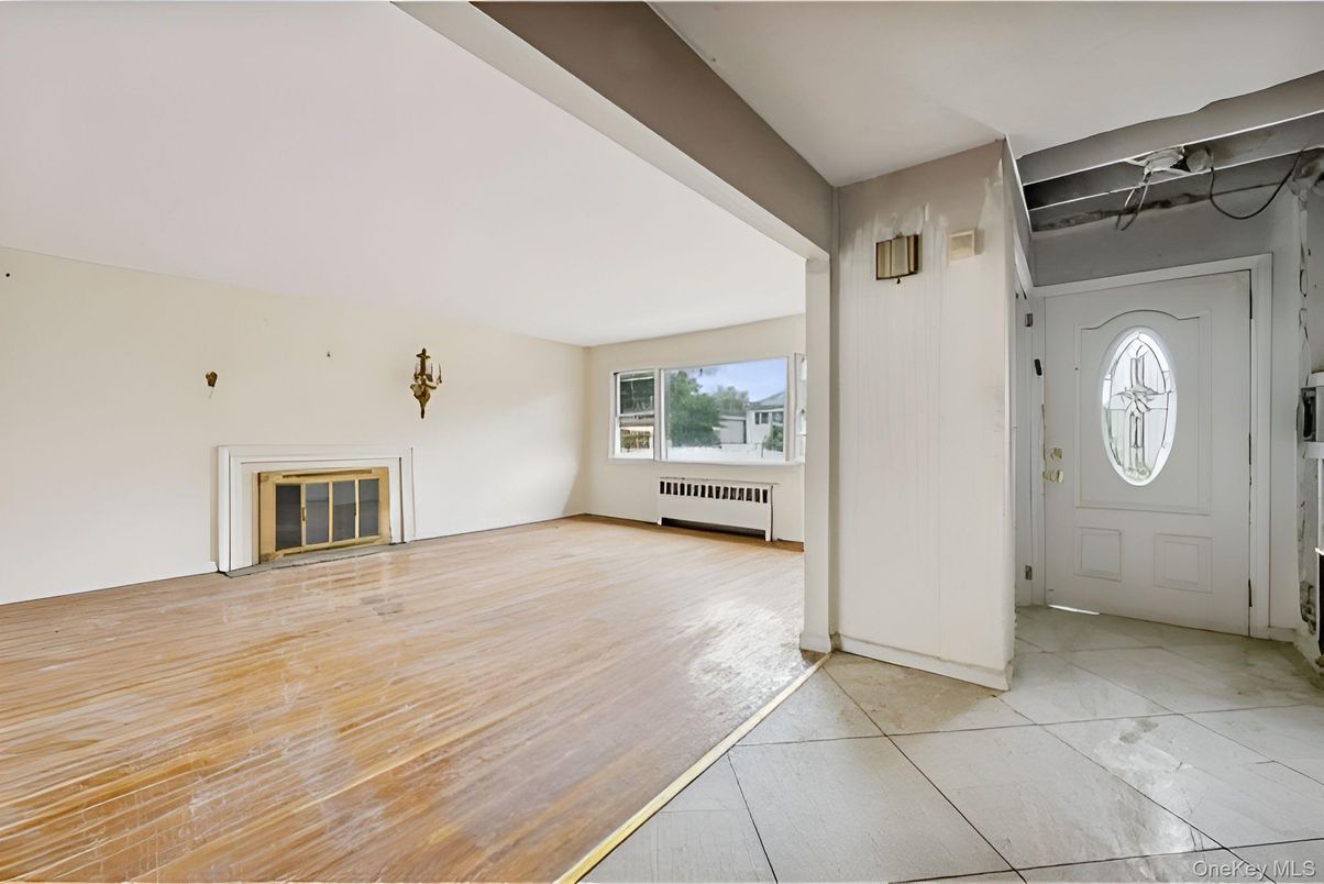 Empty room, Interior, Wood Texture Flooring