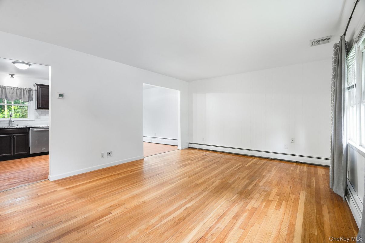 Empty room, Interior, Kitchen, Wood Texture Flooring