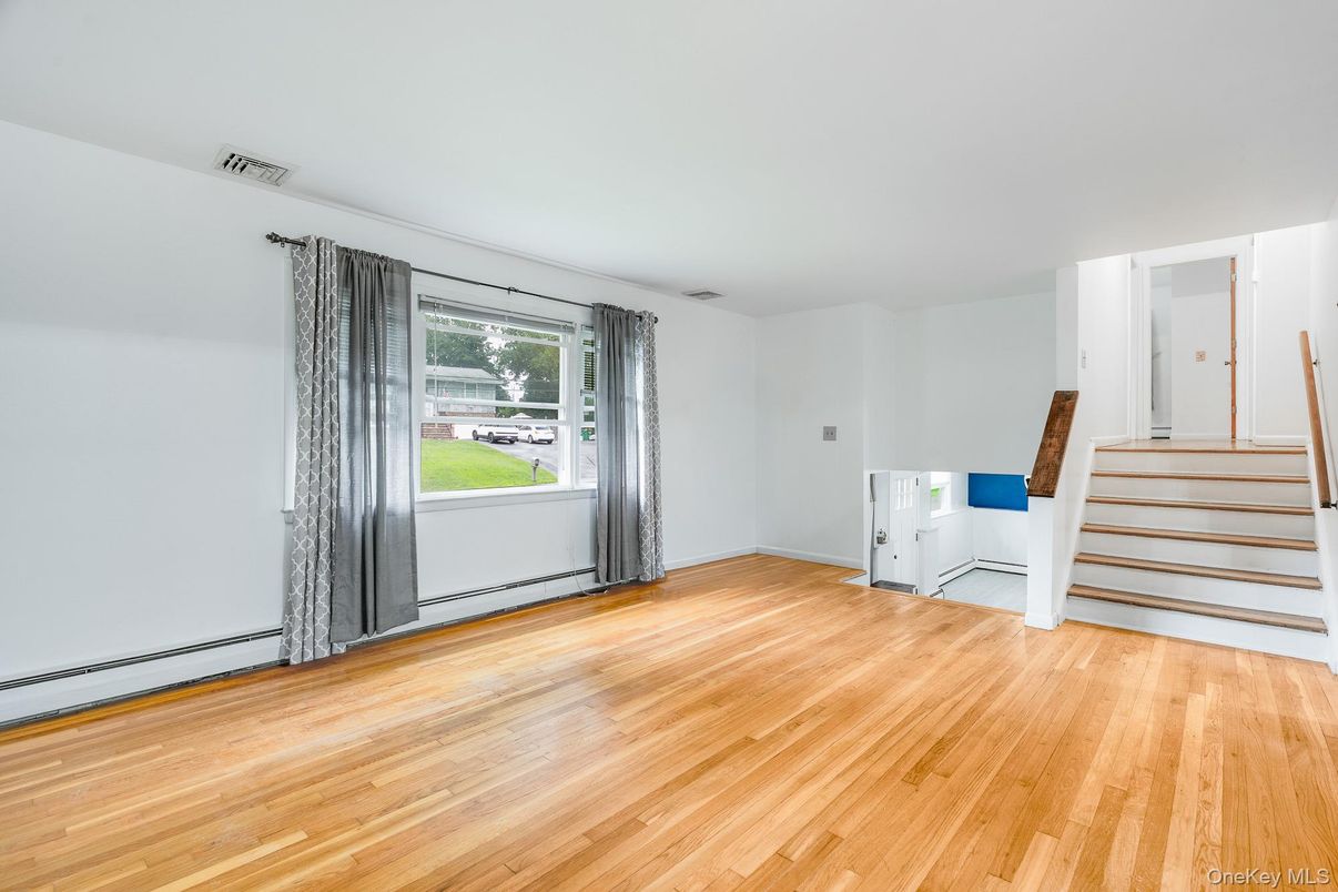 Empty room, Interior, Wood Texture Flooring