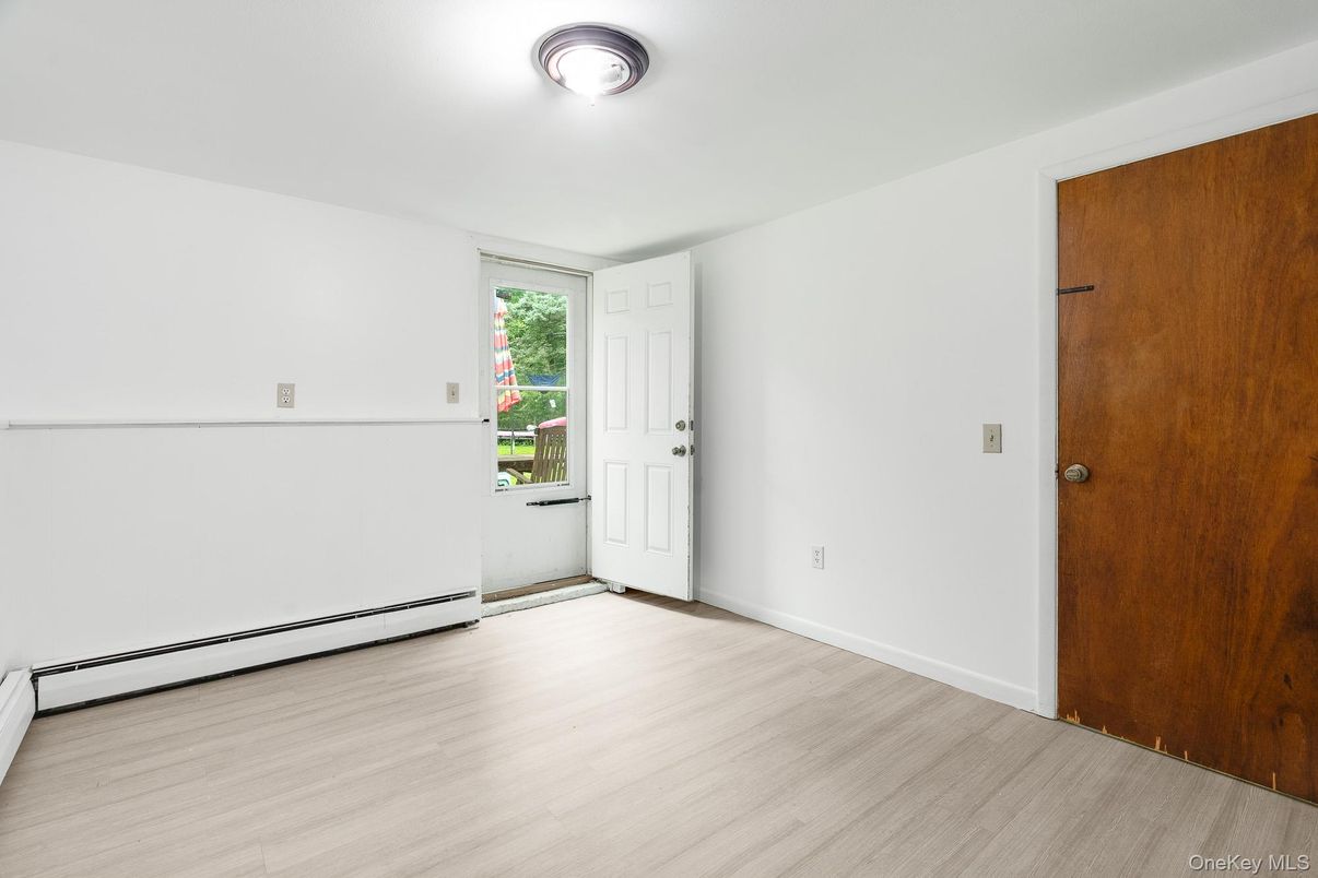 Empty room, Interior, Wood Texture Flooring