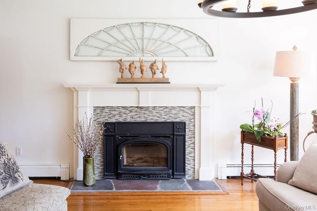 Fireplace, Interior, Wood Texture Flooring