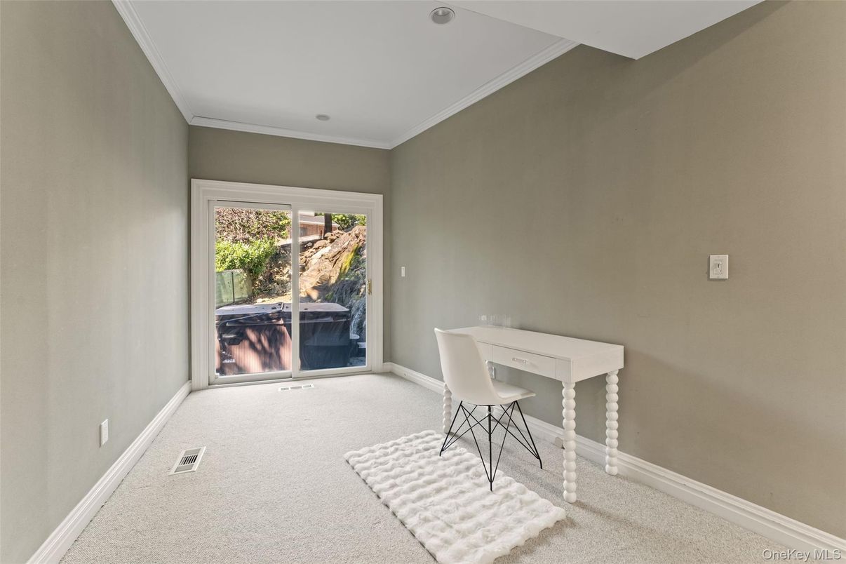 Home Office, Interior, Recessed Lighting