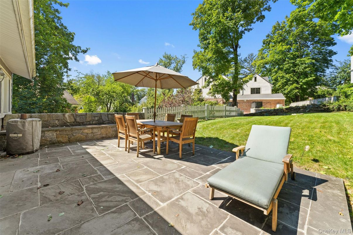 Backyard, Exterior, Fireplace