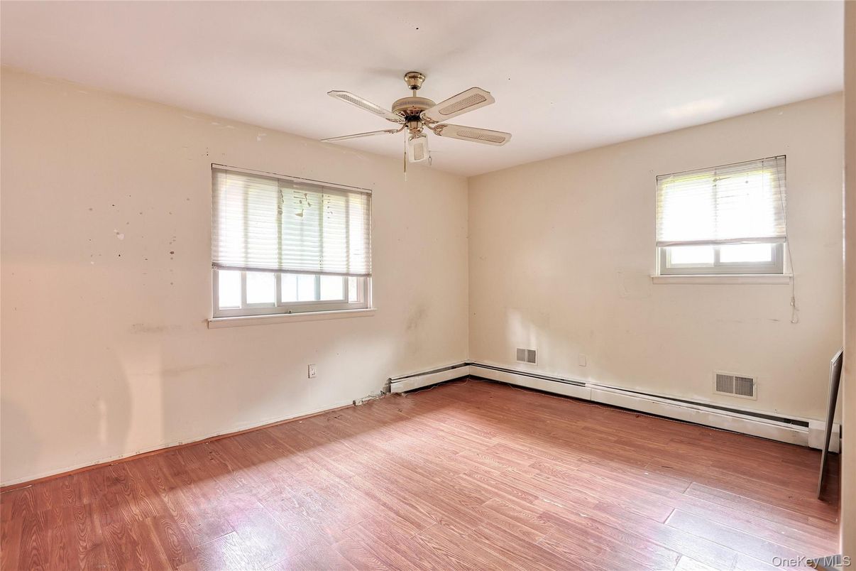 Empty room, Interior, Wood Texture Flooring