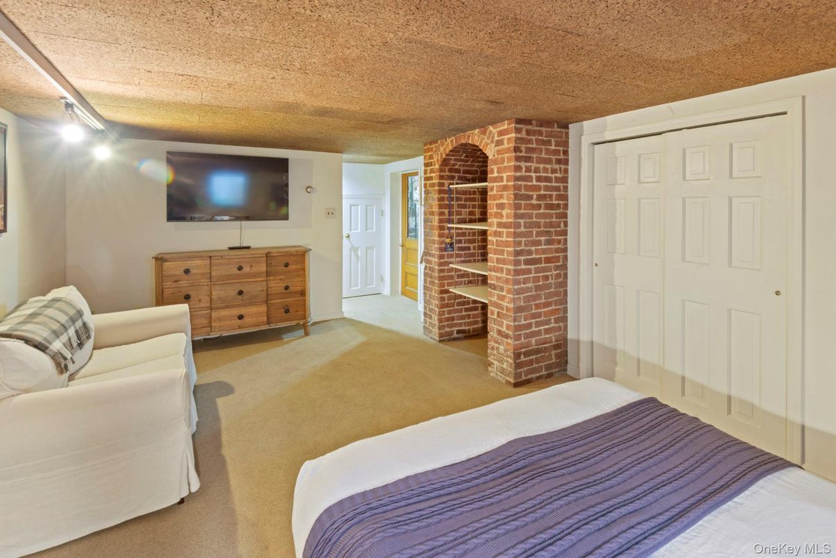 Bedroom, Interior, Stone Walls