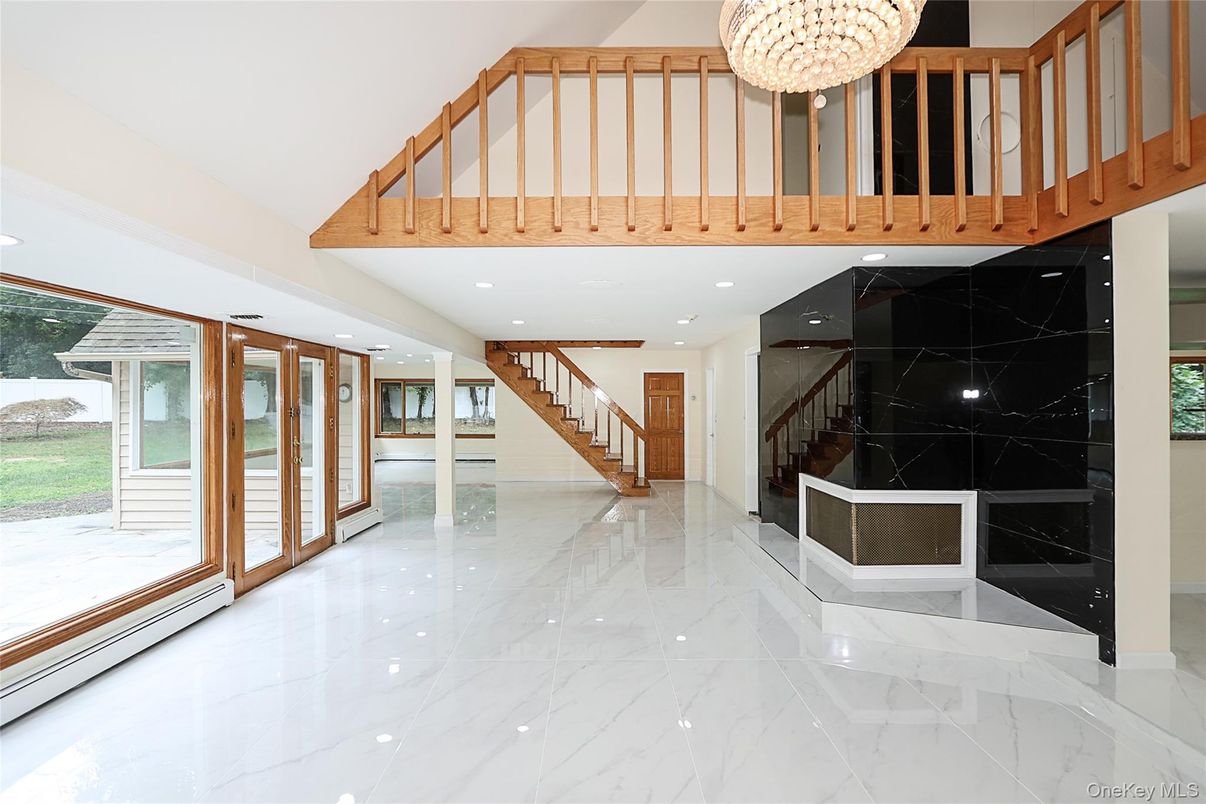 Interior, Marble, Marble Walls, Recessed Lighting