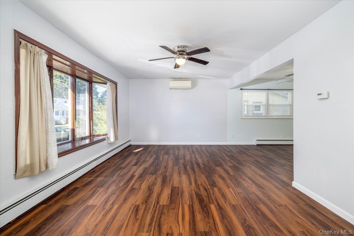 Empty room, Interior, Wood Texture Flooring