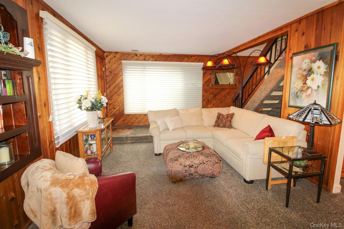 Interior, Living room, Wooden Walls