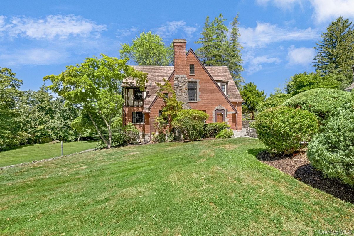 Backyard, Exterior, Facade, Brick Facade, Tudor Revival