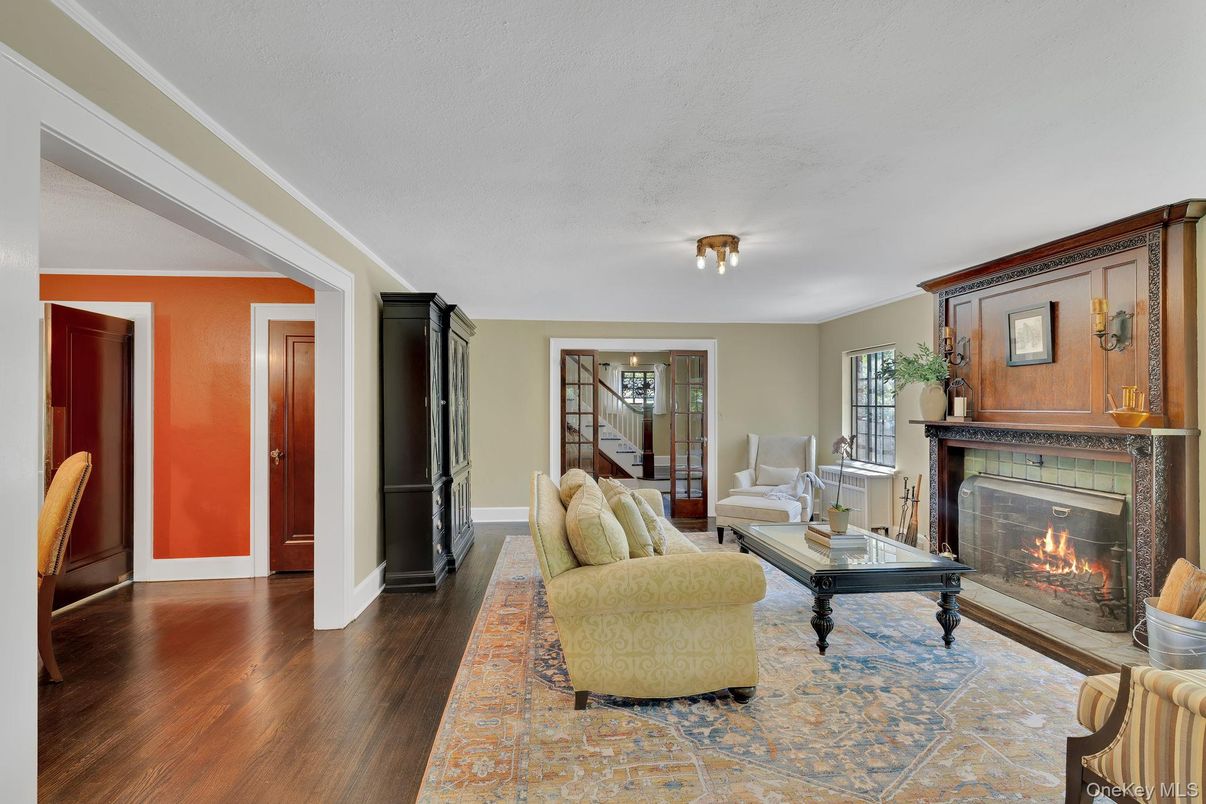 Fireplace, Interior, Living room, Wood Texture Flooring