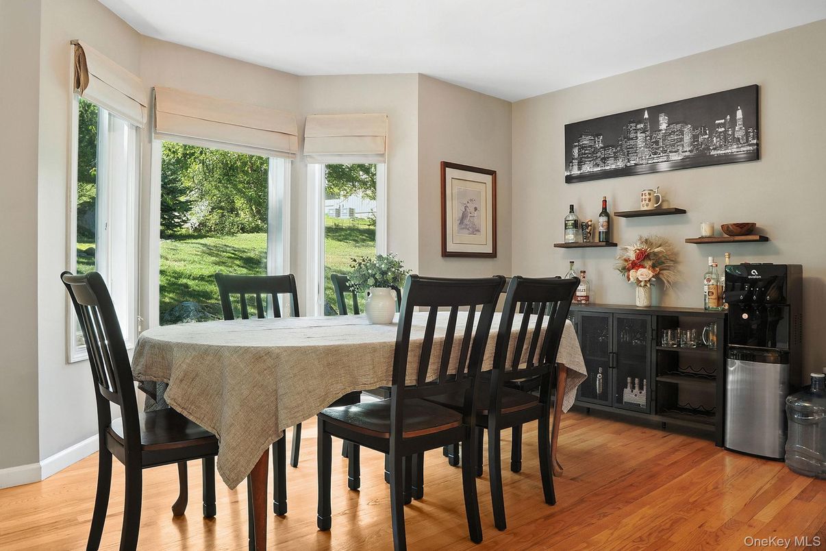 Dining room, Interior, Wood Texture Flooring