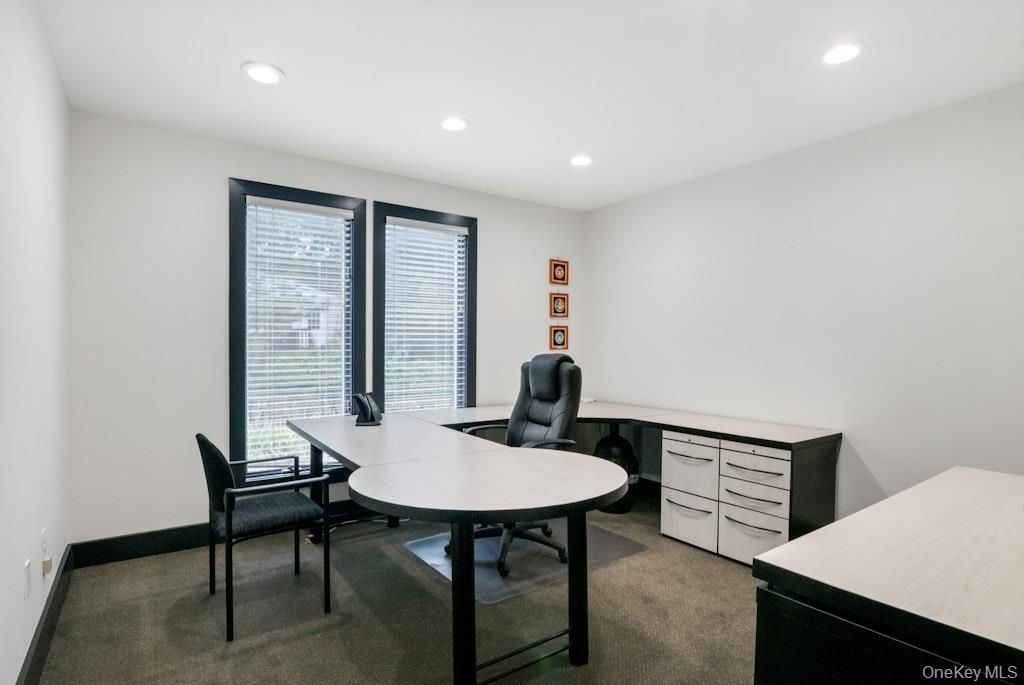 Home Office, Interior, Recessed Lighting