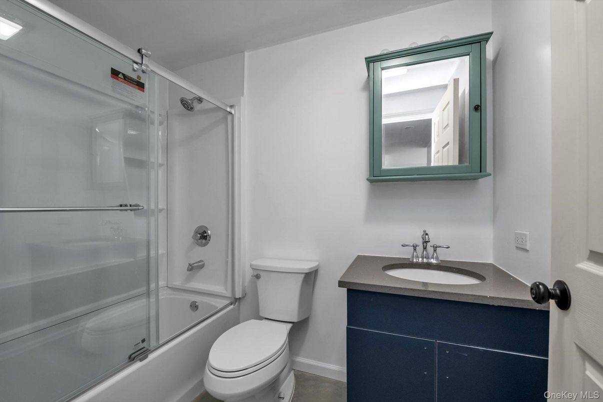Bathroom, Glass Shower, Interior