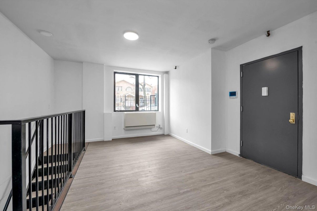 Elevator, Interior, Recessed Lighting, Wood Texture Flooring