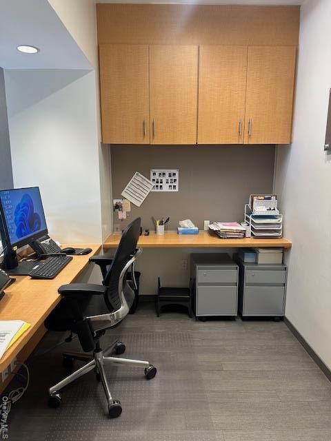 Home Office, Interior, Recessed Lighting