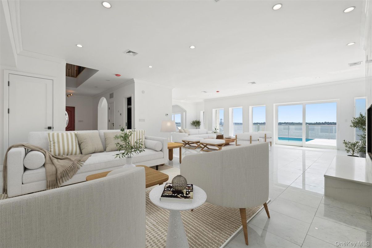 Interior, Living room, Recessed Lighting, Water