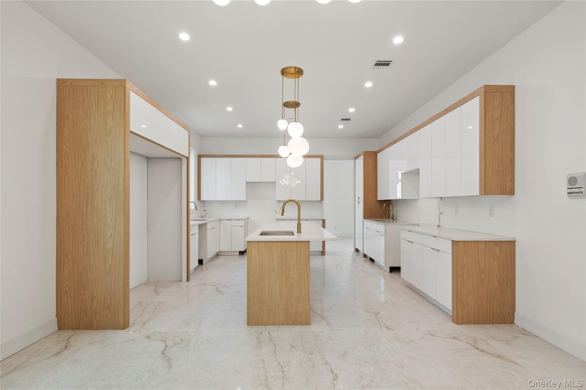 Interior, Kitchen, Pendant Lights, Recessed Lighting