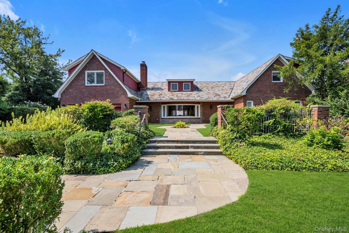 Exterior, Facade, Brick Facade, Tudor Revival