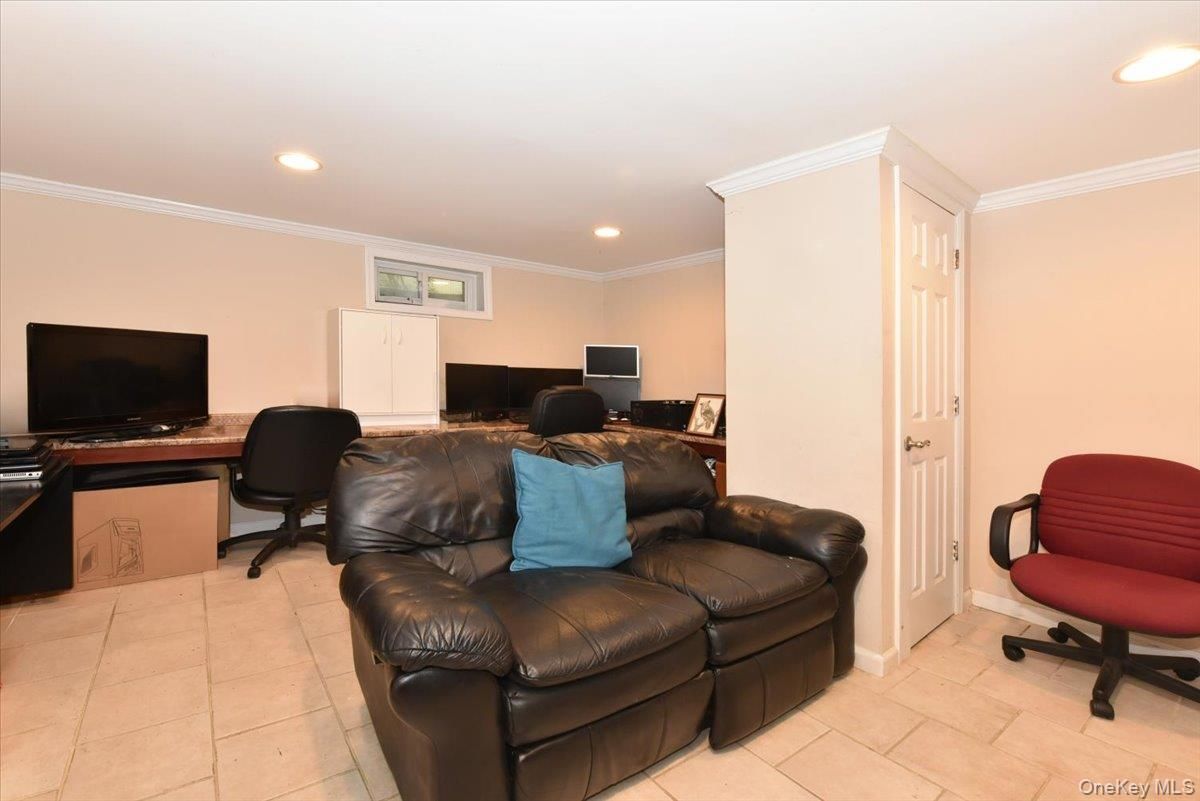 Home Office, Interior, Recessed Lighting